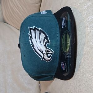 Philadelphia Eagles NFL NE Basic Snap Snapback Hat~Green ALL SIZES
